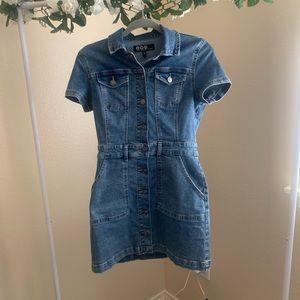 Jean Mini Dress
